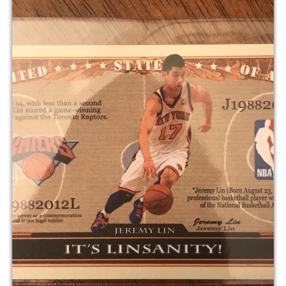 BRAND NEW!๐ฏ JEREMY LIN LIN SANITY KNICKS NOVELTY NOTE WITH 4 POSTERS BUNDLE SET - Picture 5 of 14